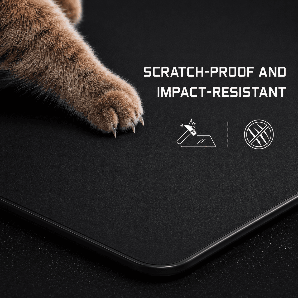 Scratch-Proof and Impact-Resistant TriPad surface
